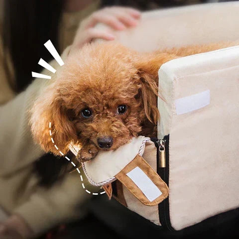 Pet Car Seat Armrest Booster Four-Sided Safety