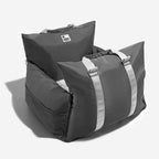 Pet Car Seat Bed Adjustable Safety Straps Reversible Cushion