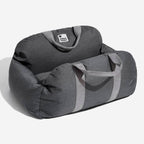 Pet Car Seat Bed Adjustable Safety Straps Reversible Cushion