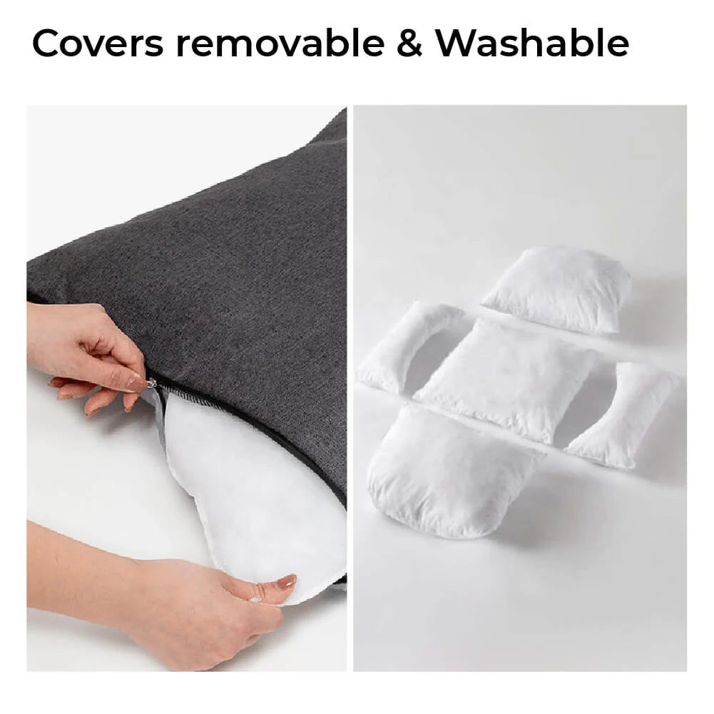 Pet Car Seat Bed Adjustable Safety Straps Reversible Cushion