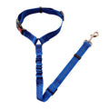Pet Car Seat Belt Elastic Shock-Absorbing Adjustable & Reflective