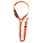 Pet Car Seat Belt Elastic Shock-Absorbing Adjustable & Reflective
