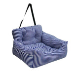 Pet Car Seat Dual-Layer Cushion & Non-Slip Base