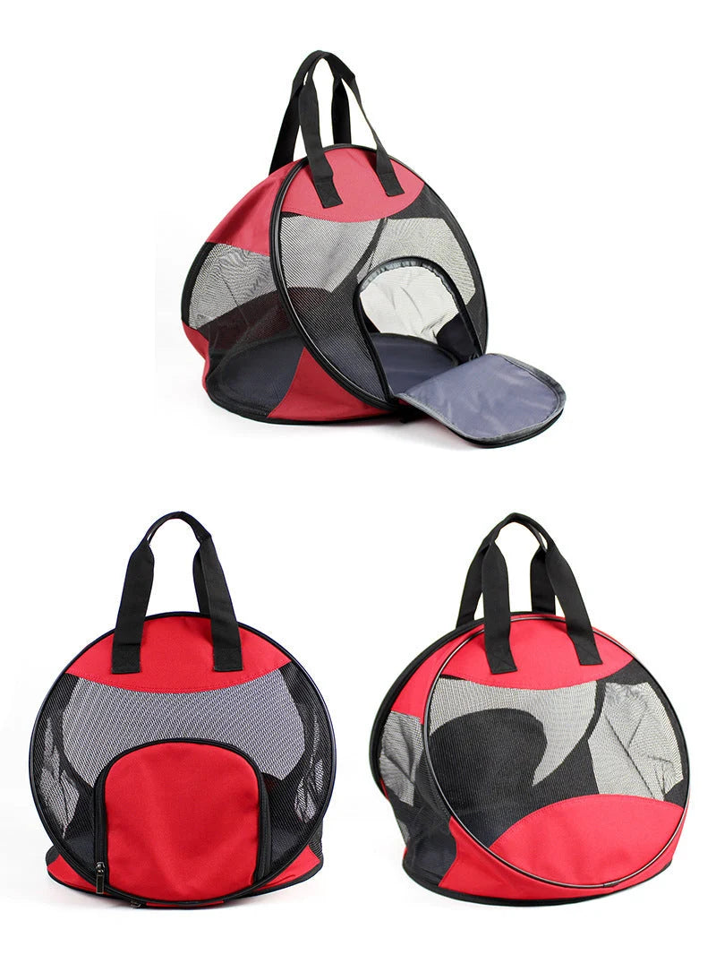 Pet Carrier 600D Oxford Breathable Mesh