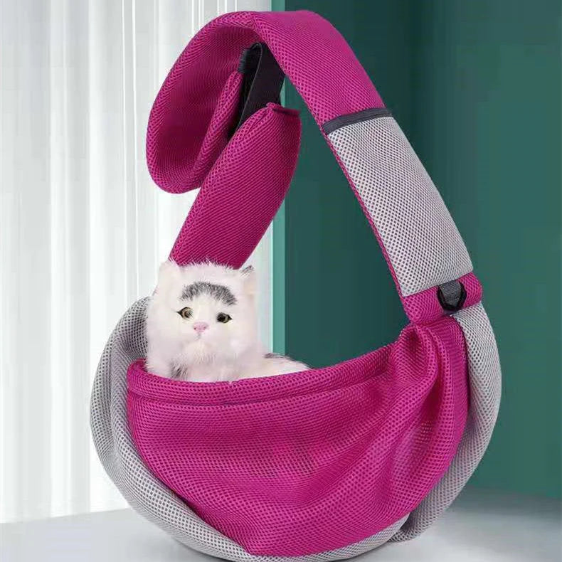 Pet Carrier Backpack Breathable Mesh & Adjustable Straps