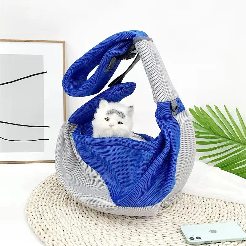 Pet Carrier Backpack Breathable Mesh & Adjustable Straps