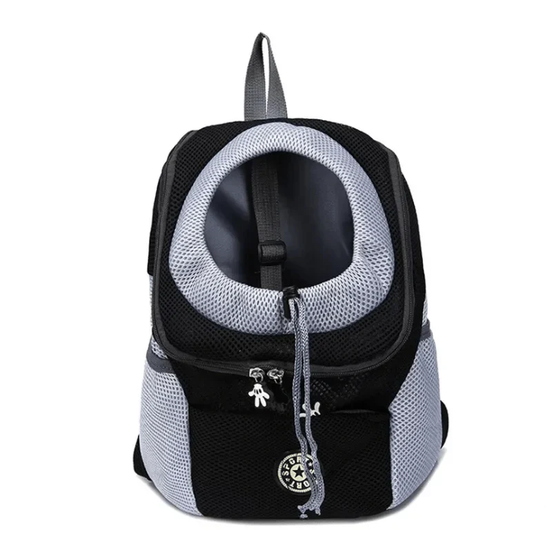 Pet Carrier Backpack Breathable Mesh Hands-Free Durable Nylon