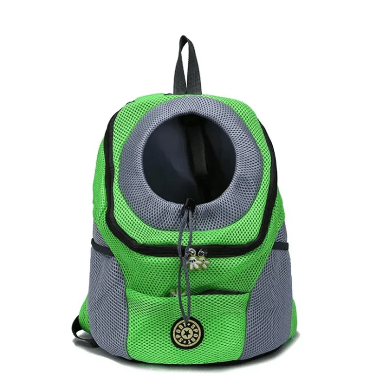Pet Carrier Backpack Breathable Mesh Hands-Free Durable Nylon