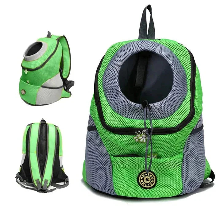 Pet Carrier Backpack Hands-Free Ventilated Stable Base