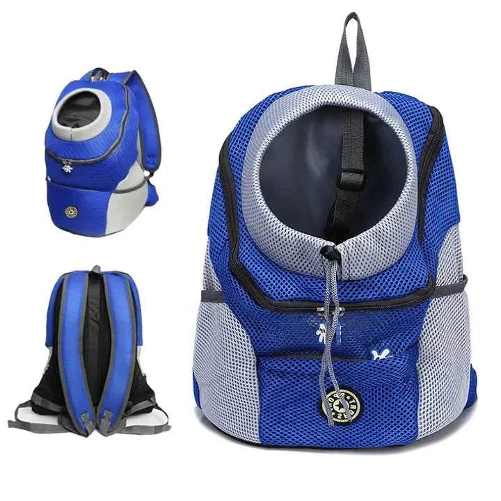 Pet Carrier Backpack Hands-Free Ventilated Stable Base