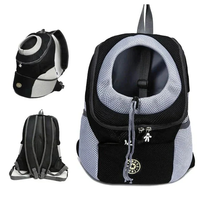 Pet Carrier Backpack Hands-Free Ventilated Stable Base