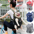 Pet Carrier Backpack Legs-Out Breathable Mesh