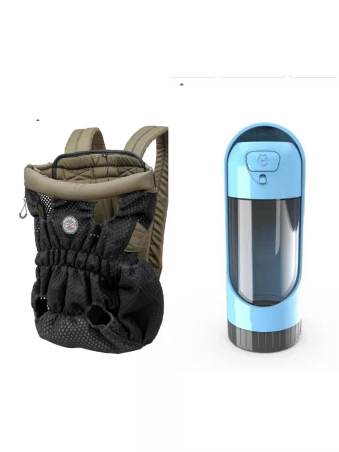 Pet Carrier Backpack Legs-Out Breathable Mesh