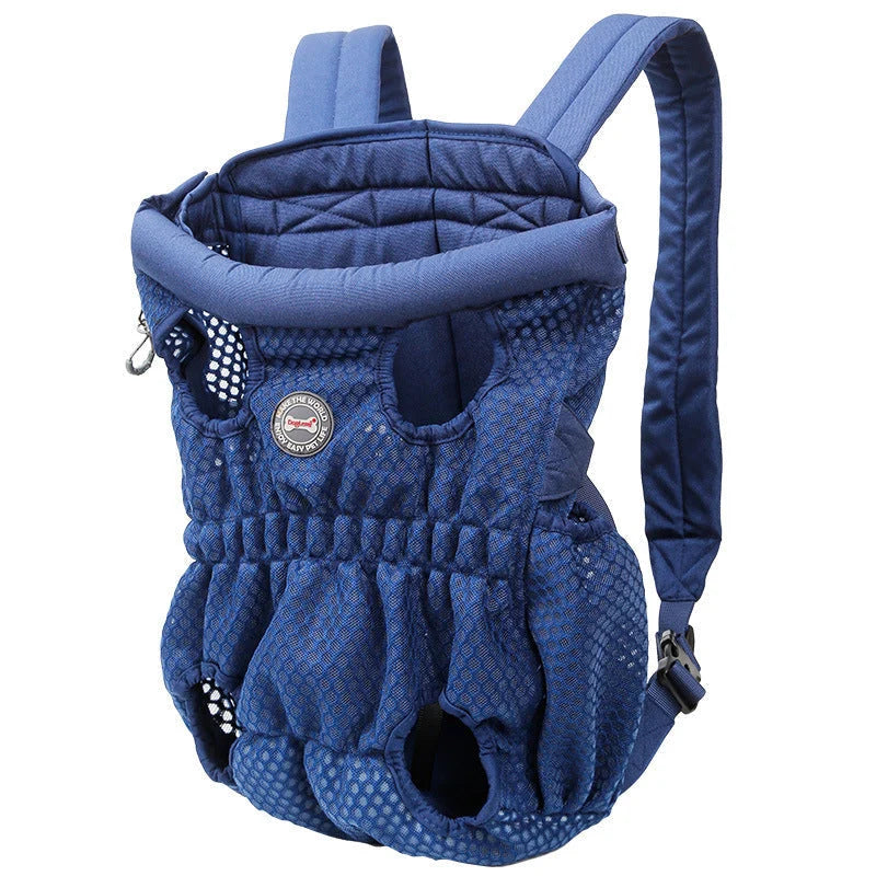 Pet Carrier Backpack Legs-Out Breathable Mesh