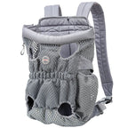 Pet Carrier Backpack Legs-Out Breathable Mesh