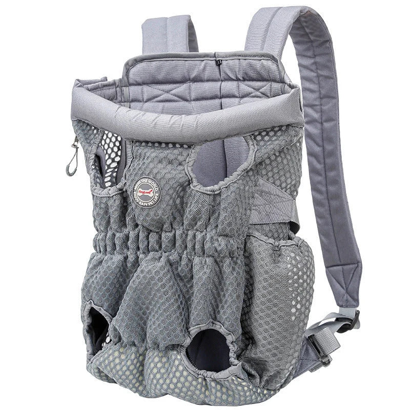 Pet Carrier Backpack Legs-Out Breathable Mesh
