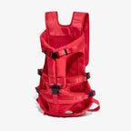 Pet Carrier Backpack Secure Multi-Closure Chest & Back Wearable