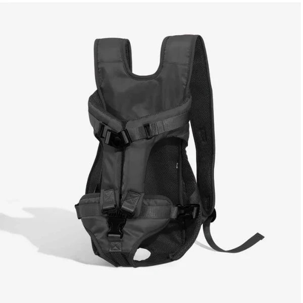 Pet Carrier Backpack Secure Multi-Closure Chest & Back Wearable