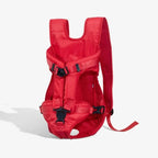 Pet Carrier Backpack Secure Multi-Closure Chest & Back Wearable
