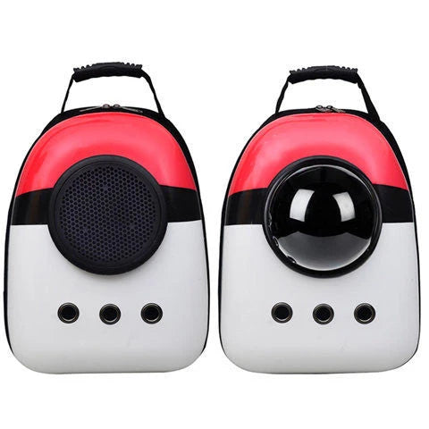 Pet Carrier Backpack Transparent Bubble Window Air Vents