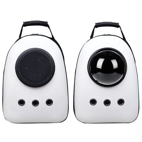 Pet Carrier Backpack Transparent Bubble Window Air Vents