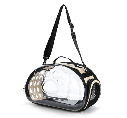 Pet Carrier Backpack Transparent Lightweight Two Sizes