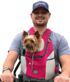 Pet Carrier Backpack Ventilated Adjustable Straps & Stable Base