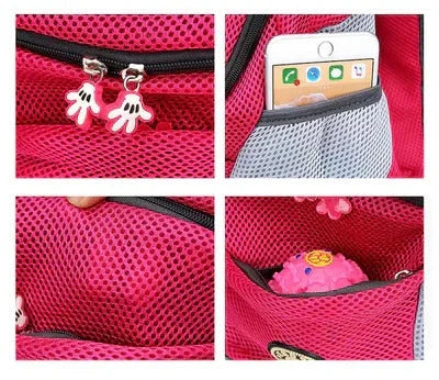 Pet Carrier Backpack Ventilated Adjustable Straps & Stable Base