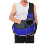 Pet Carrier Crossbody Adjustable Drawstring Breathable Bottom