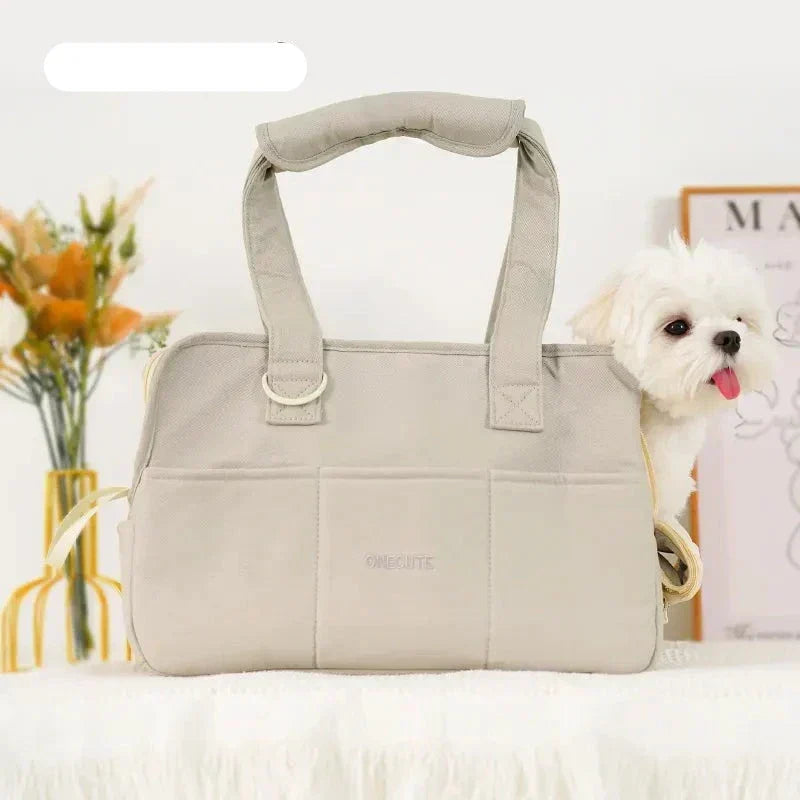 Pet Carrier Small Dogs & Cats Breathable Cotton