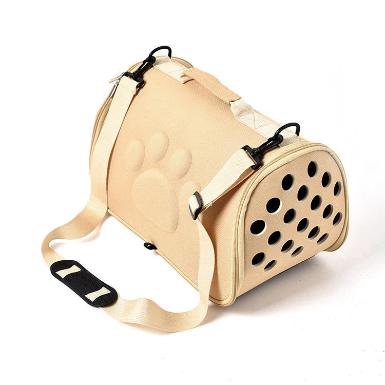 Pet Carrier Waterproof EVA Breathable Mesh & Adjustable Strap