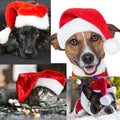 Pet Christmas Hat Soft Lined Adjustable One Size