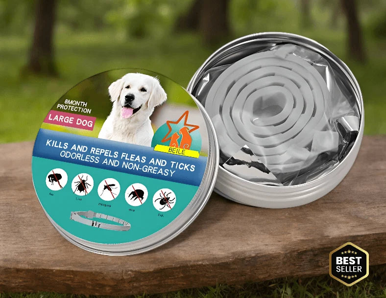 Pet Collar Plant-Based Tick & Flea Repellent 8 Months