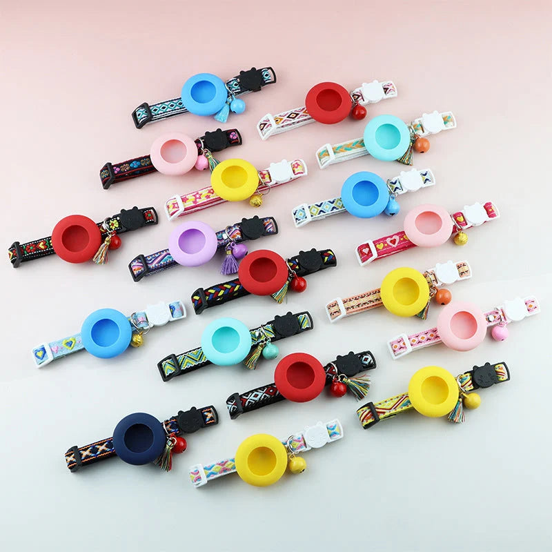 Pet Collar Polyester Protective Shell & GPS Slot