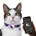 Pet Collar Reflective Strip Waterproof Nylon Tracker Pocket