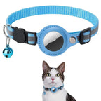 Pet Collar Reflective Strip Waterproof Nylon Tracker Pocket