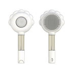 Pet Comb Curved Stainless Steel Teeth Gentle Detangling