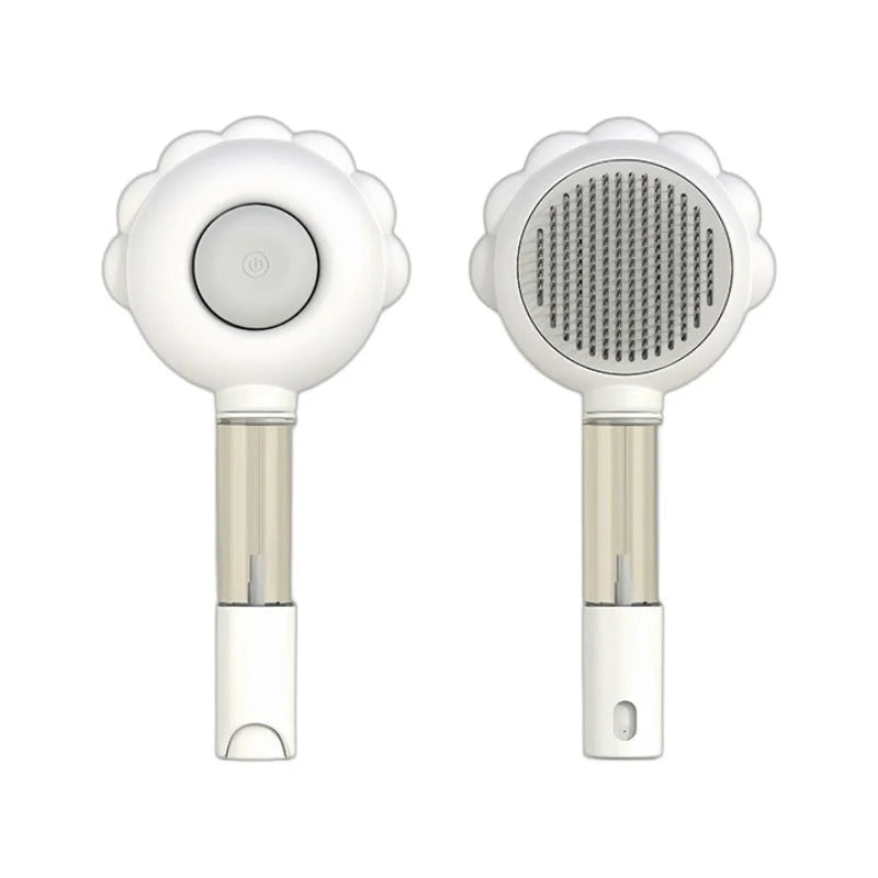 Pet Comb Curved Stainless Steel Teeth Gentle Detangling
