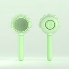 Pet Comb Curved Stainless Steel Teeth Gentle Detangling