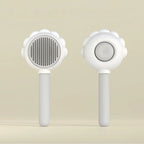Pet Comb Curved Stainless Steel Teeth Gentle Detangling