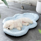 Pet Cooling Mat Cloud-Shaped Breathable Fabric Machine Washable
