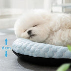 Pet Cooling Mat Cloud-Shaped Breathable Fabric Machine Washable