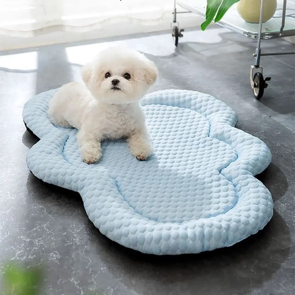 Pet Cooling Mat Cooling Fibers Non-Slip & Machine Washable