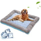 Pet Cooling Mat Ice Silk Anti-Slip Machine Washable