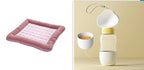 Pet Cooling Mat Ice Silk Anti-Slip Machine Washable