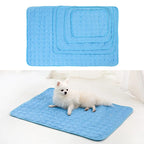 Pet Cooling Mat Ice Silk & Breathable Mesh Foldable