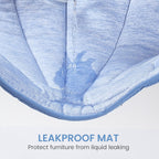 Pet Cooling Mat Instant Cooling Fabric Waterproof & Non-Slip Backing