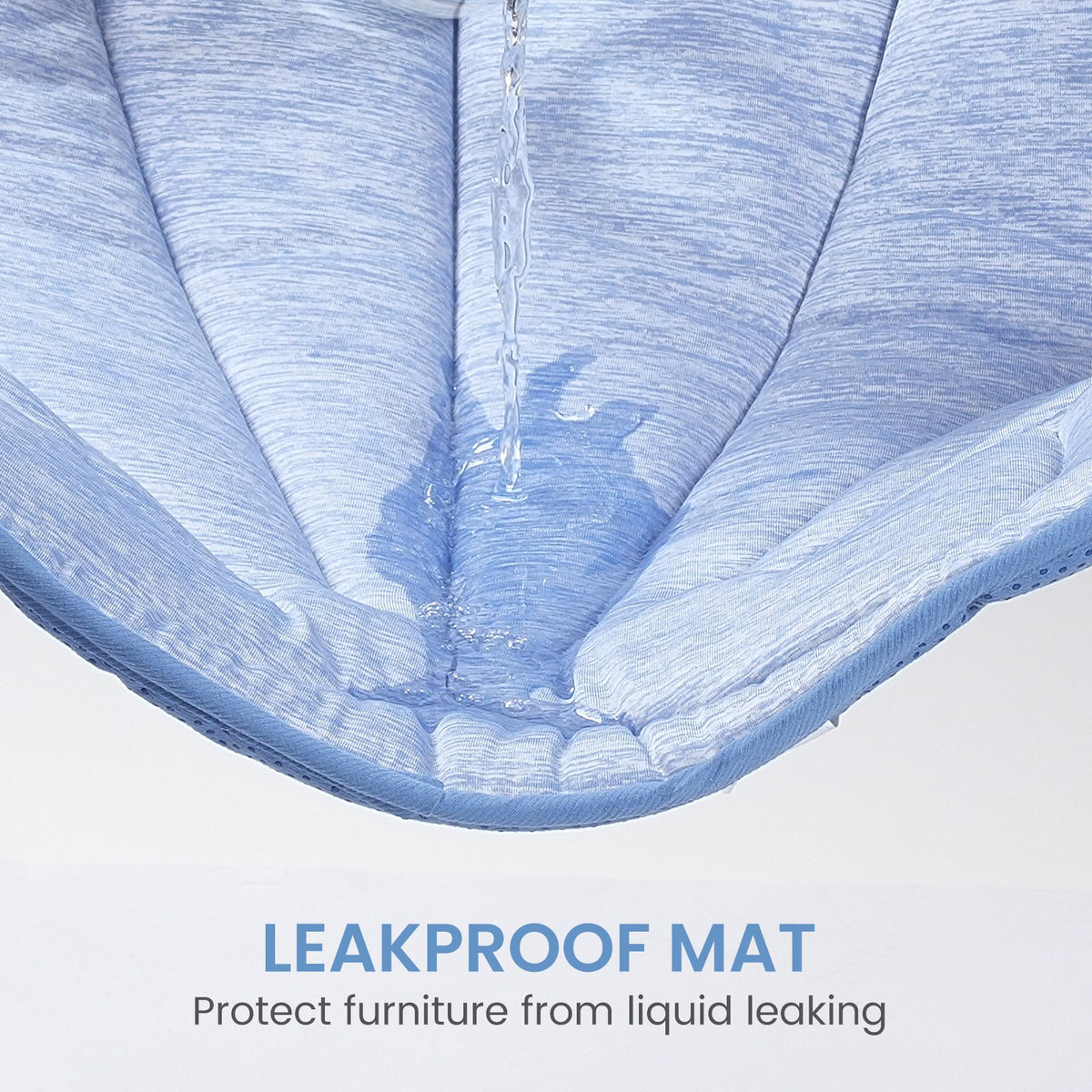 Pet Cooling Mat Instant Cooling Fabric Waterproof & Non-Slip Backing