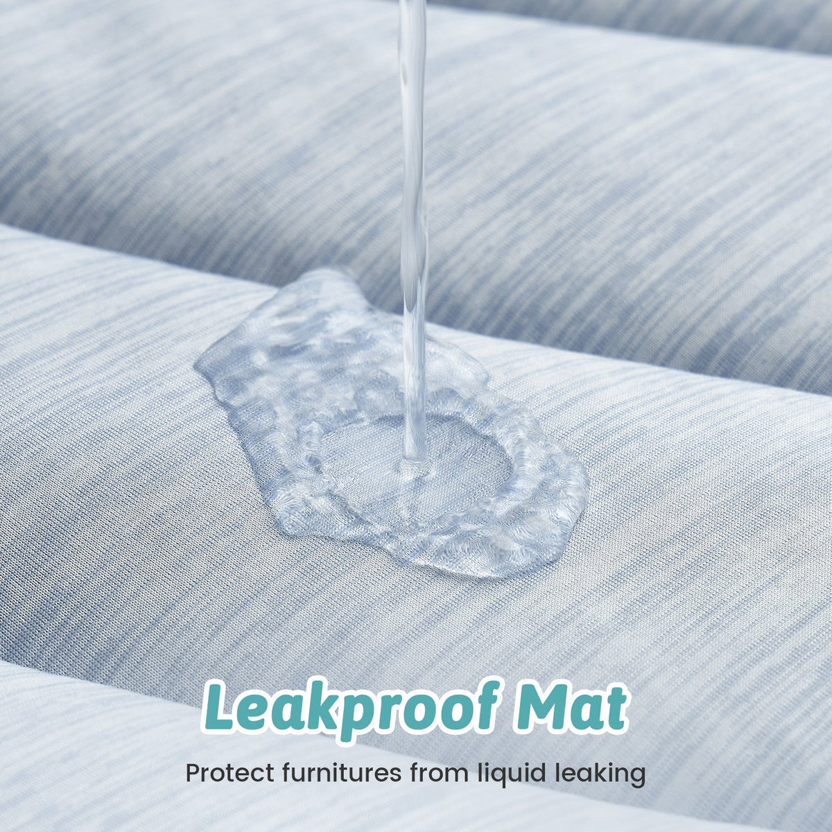 Pet Cooling Mat Q-Max Cooling Fabric Waterproof & Non-Slip