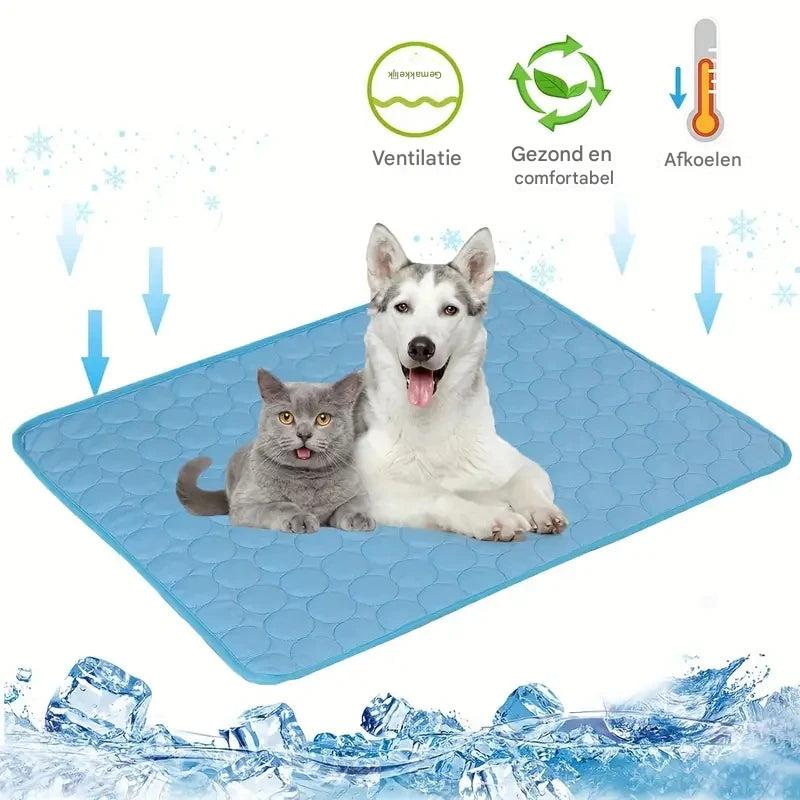 Pet Cooling Mat Self-Cooling Foldable Machine Washable